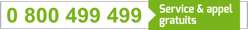 Numéro vert 0 800 499 499