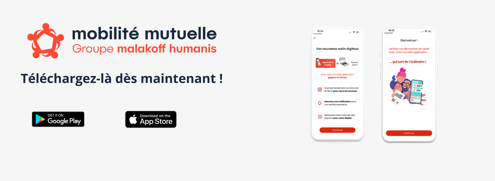 Votre application mobile